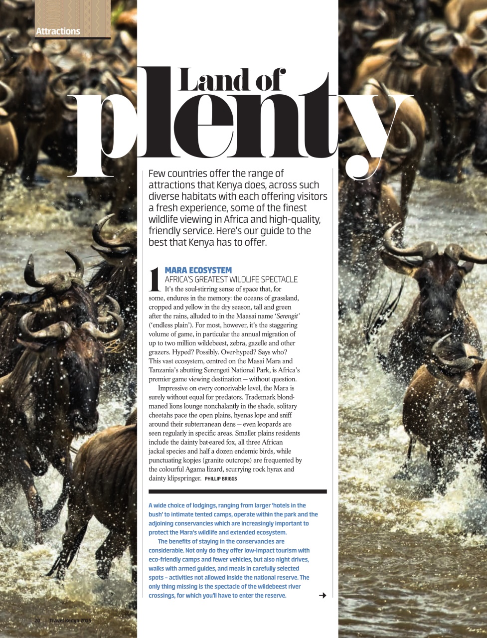 MSAFIRI – Kenya Airways Inflight Preview Pages