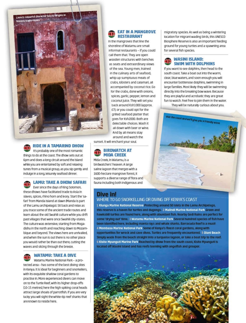 MSAFIRI – Kenya Airways Inflight Preview Pages