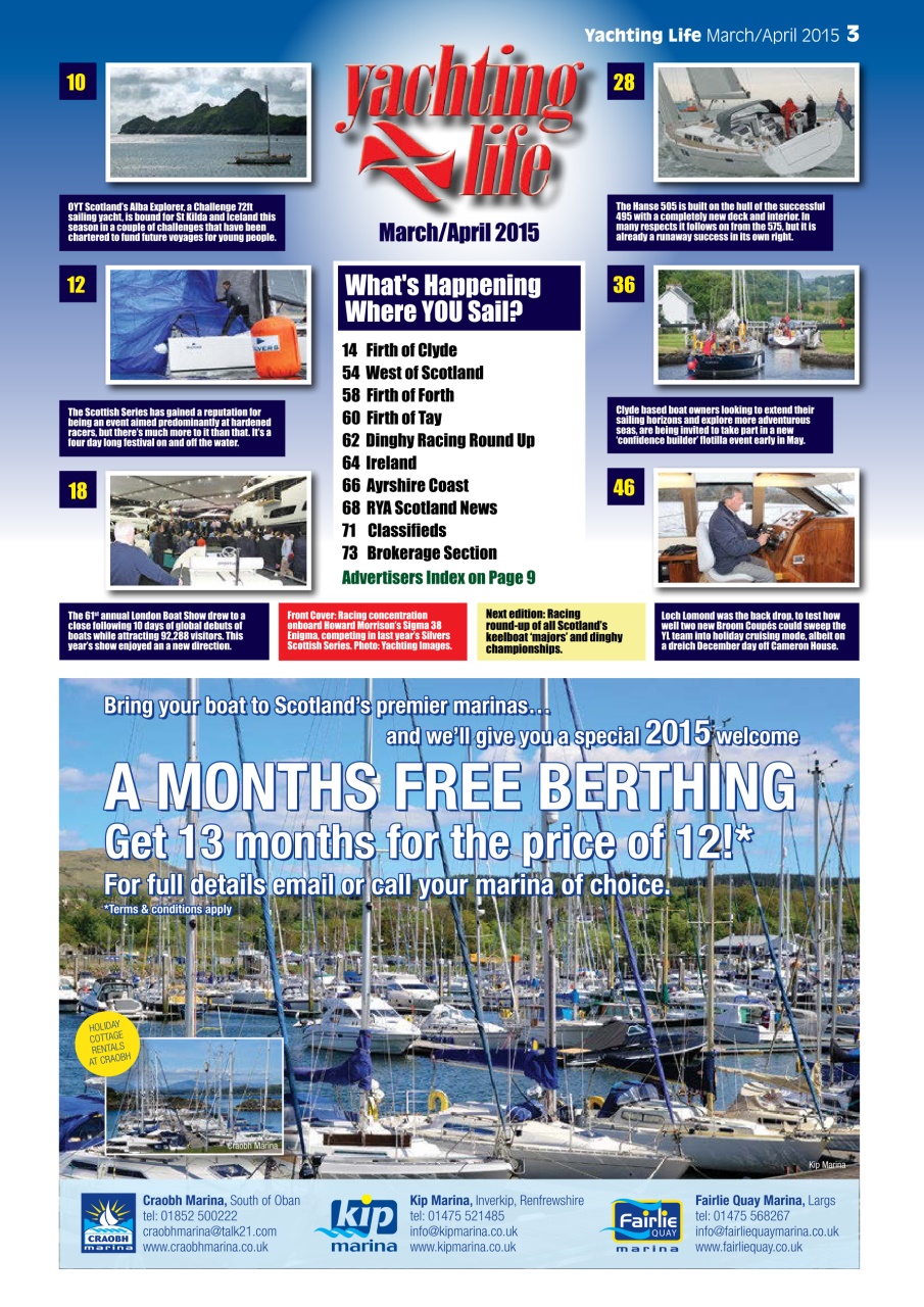 Yachting Life Preview Pages