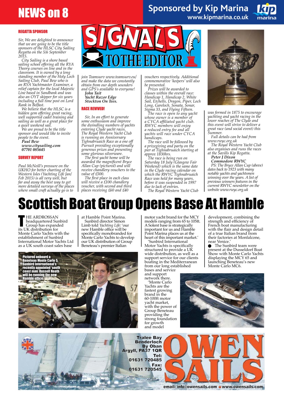 Yachting Life Preview Pages