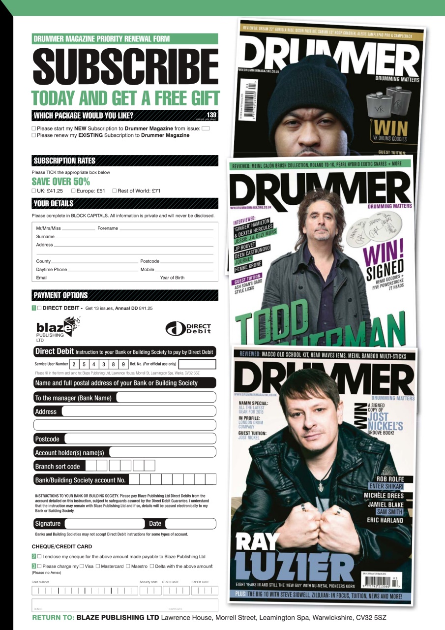 iDrum magazine: Never miss a beat Preview Pages