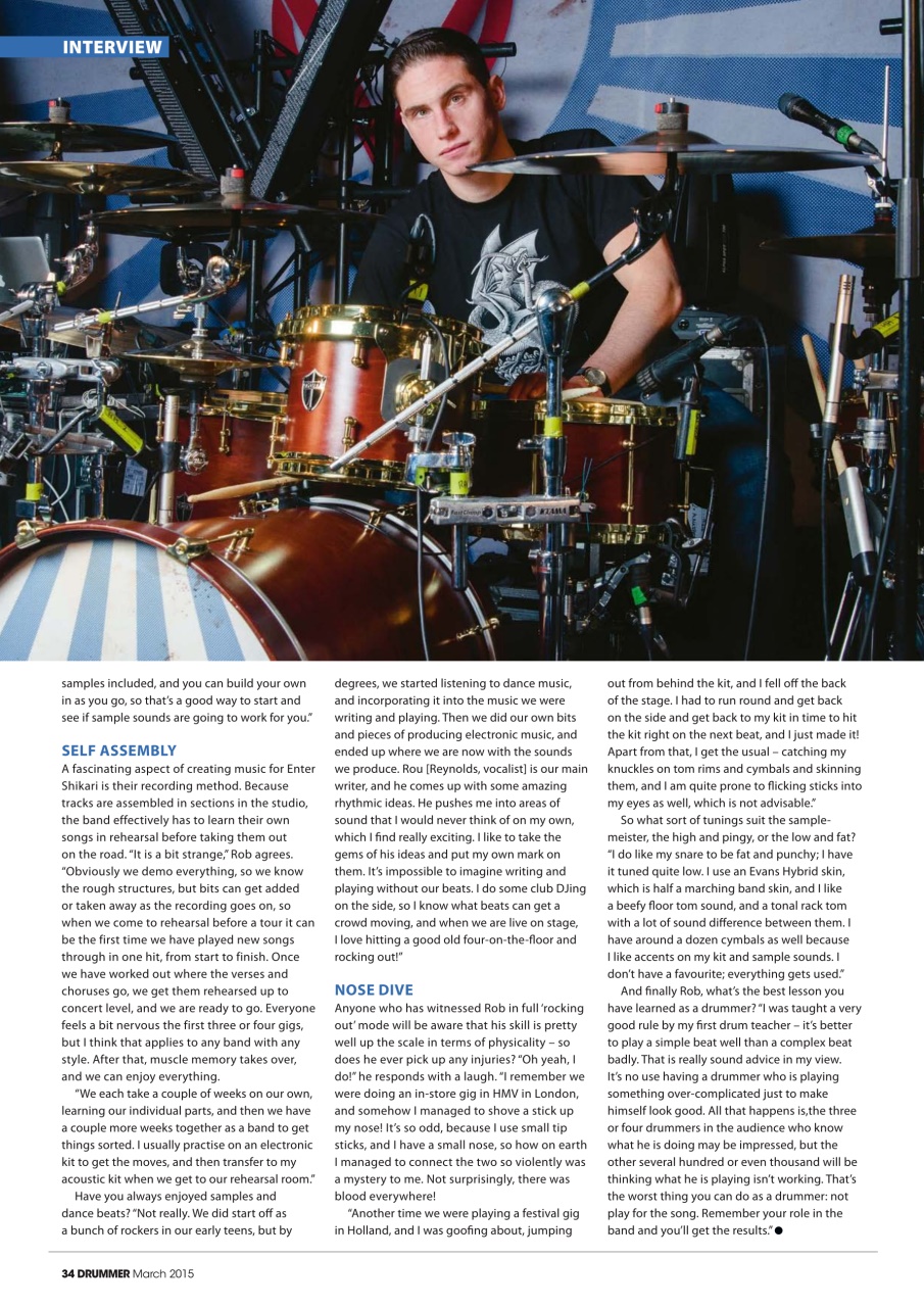 iDrum magazine: Never miss a beat Preview Pages