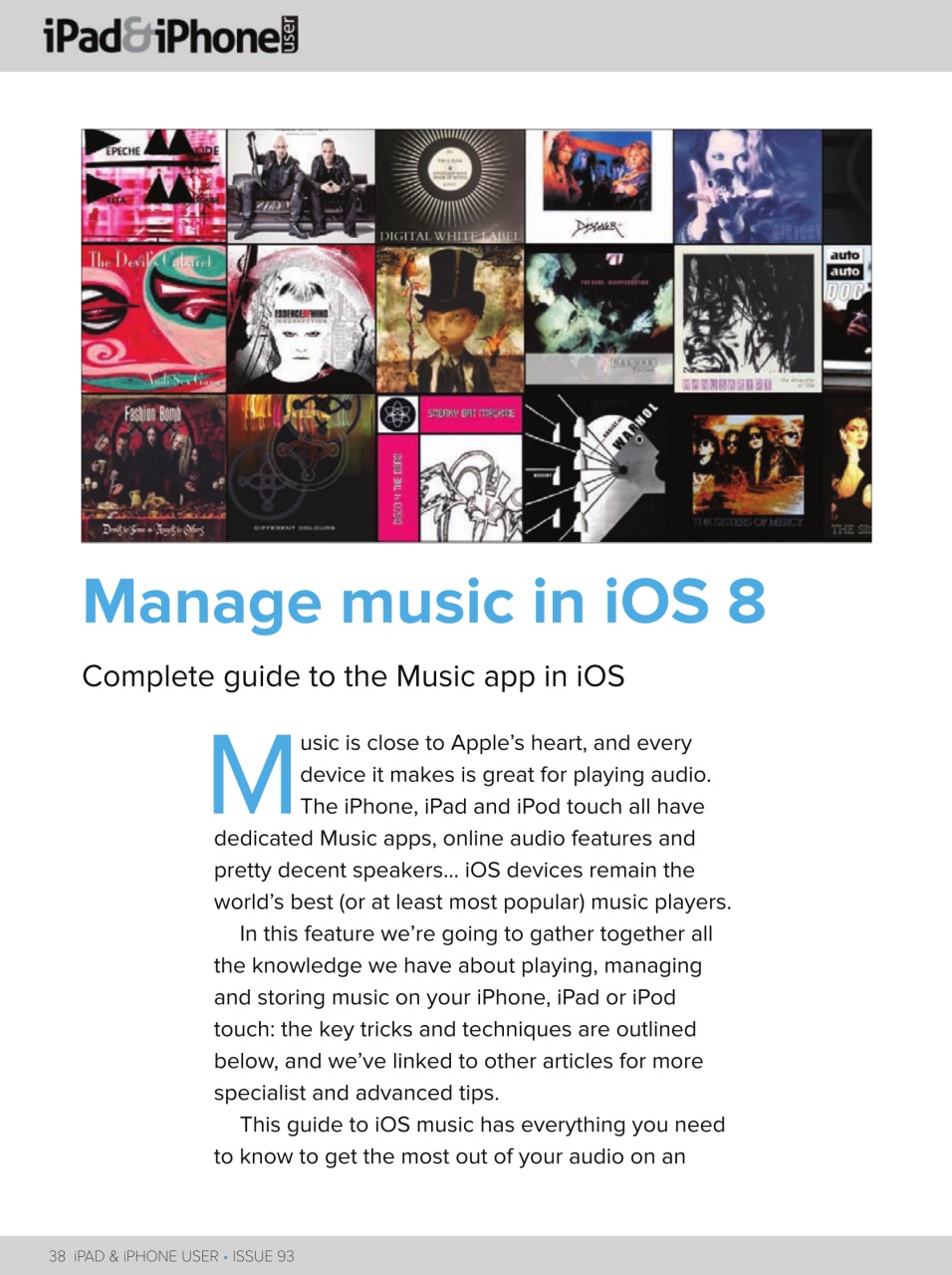 iPad and iPhone User Preview Pages