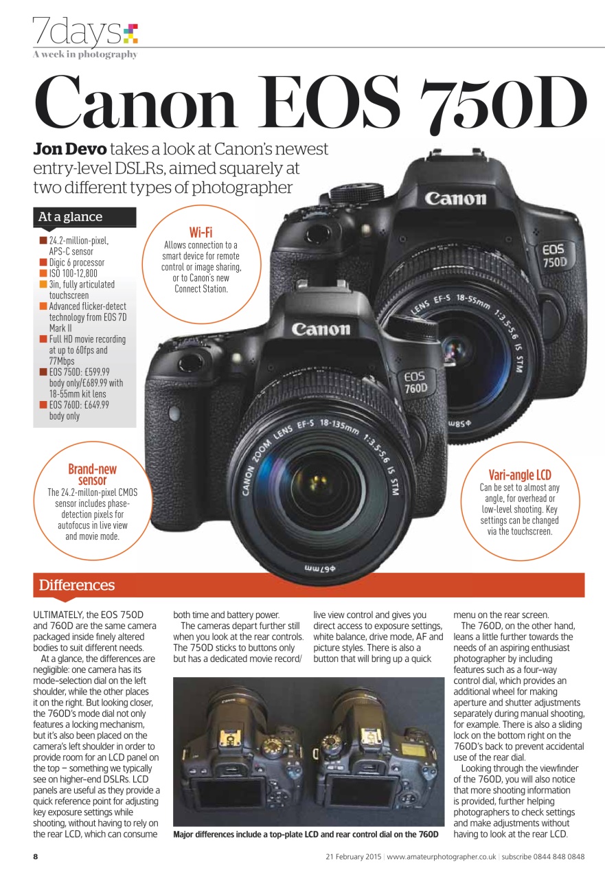 Amateur Photographer Preview Pages