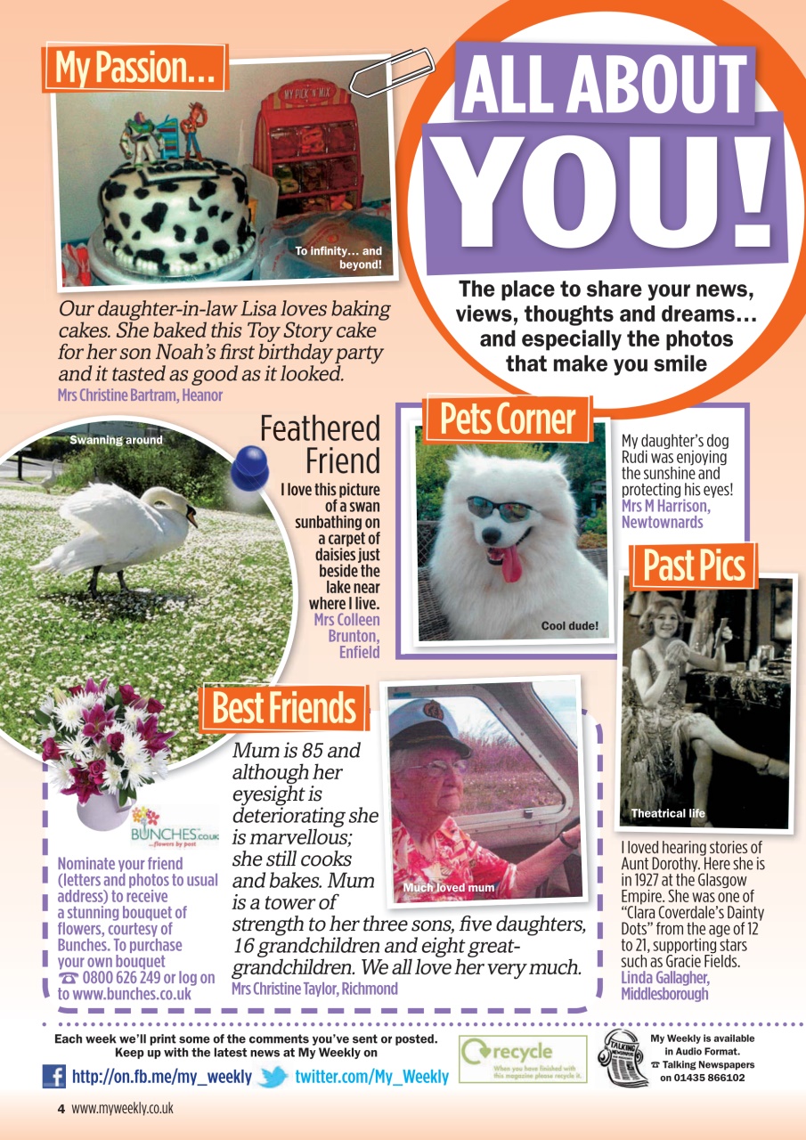 My Weekly Preview Pages