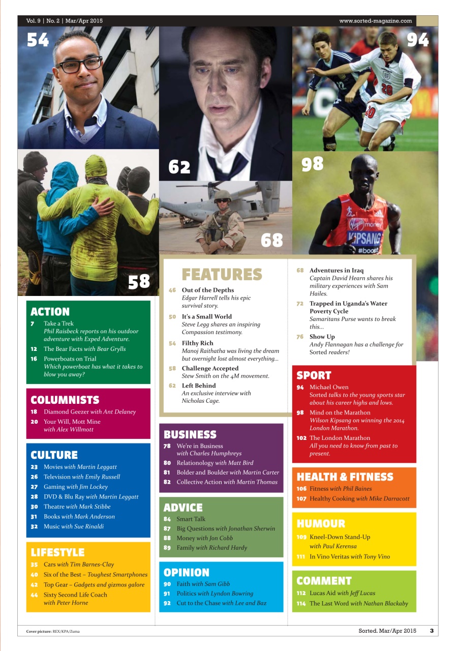 Sorted Magazine – The men's mag with morals Preview Pages