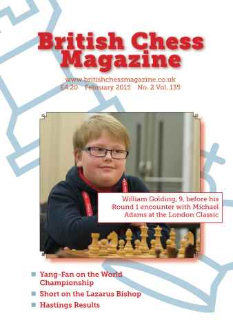 British Chess Magazine issue February 2015