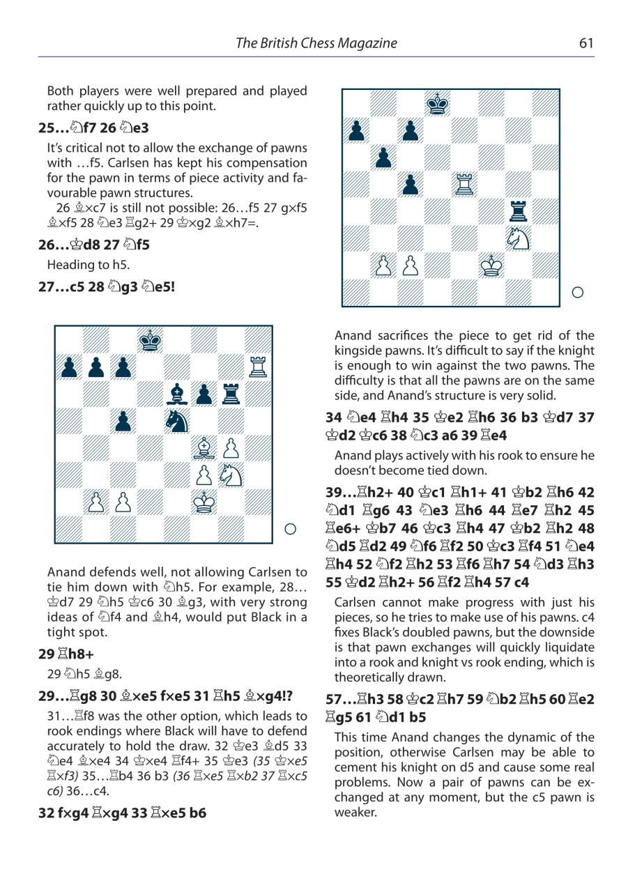 British Chess Magazine Preview Pages