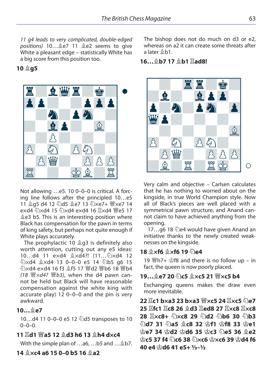 British Chess Magazine Preview Pages