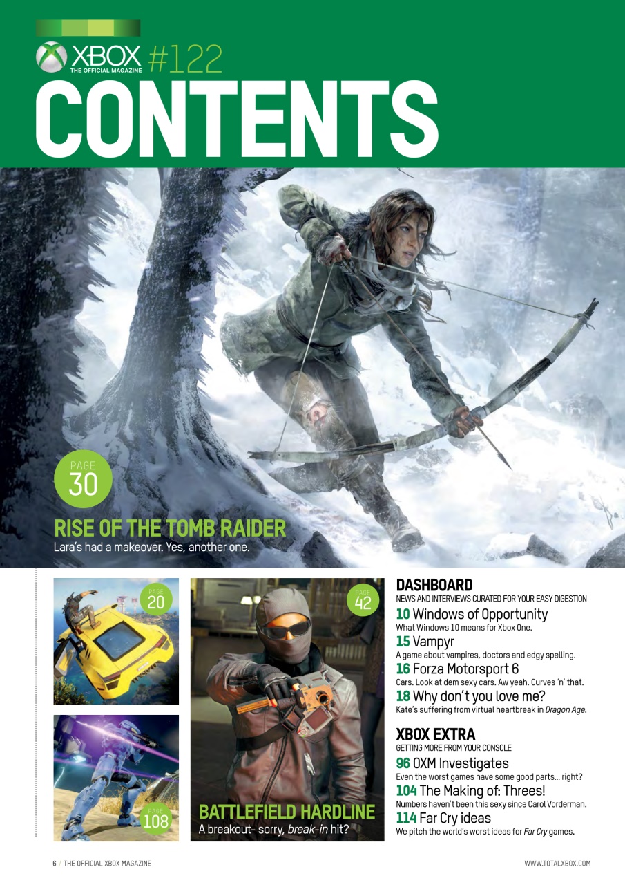 Official Xbox Magazine (UK Edition) Preview Pages