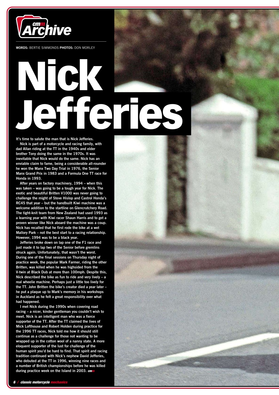 Classic Motorcycle Mechanics Preview Pages