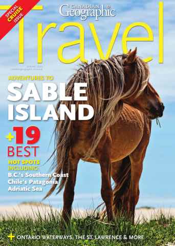 Canadian Geographic issue March Travel 2015