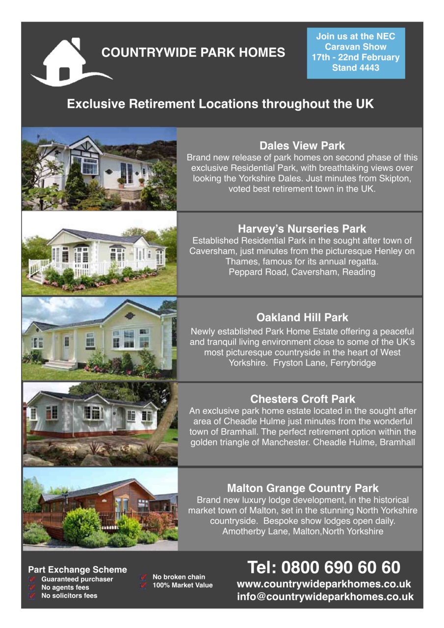Park Home & Holiday Living Preview Pages