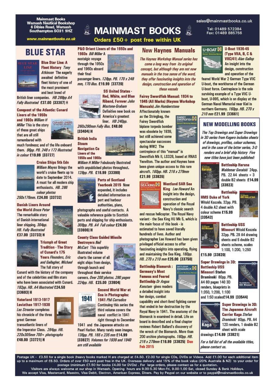 Ships Monthly Preview Pages