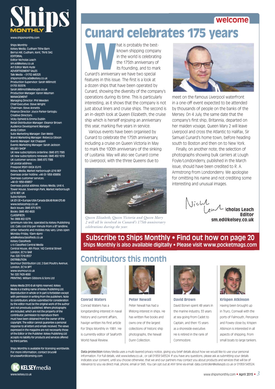 Ships Monthly Preview Pages