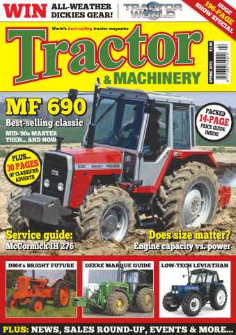 Tractor & Machinery issue Vol.21 No.5 MF 690