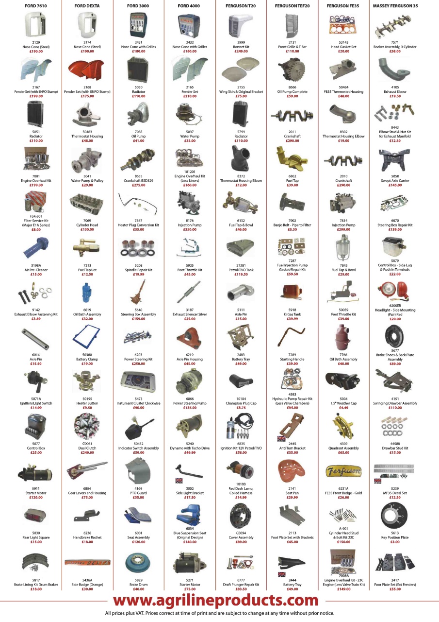 Tractor & Machinery Preview Pages