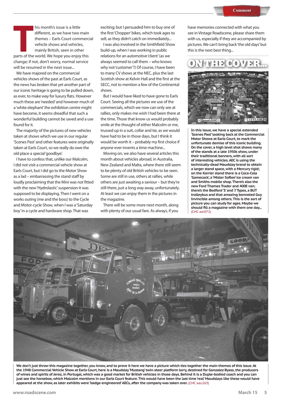 Vintage Roadscene Preview Pages