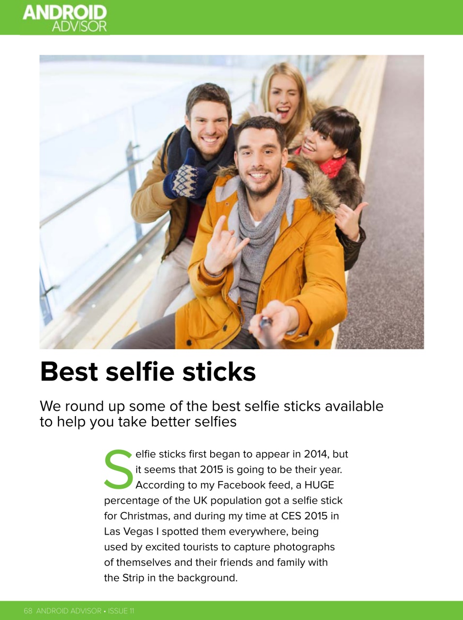 Android Advisor Preview Pages