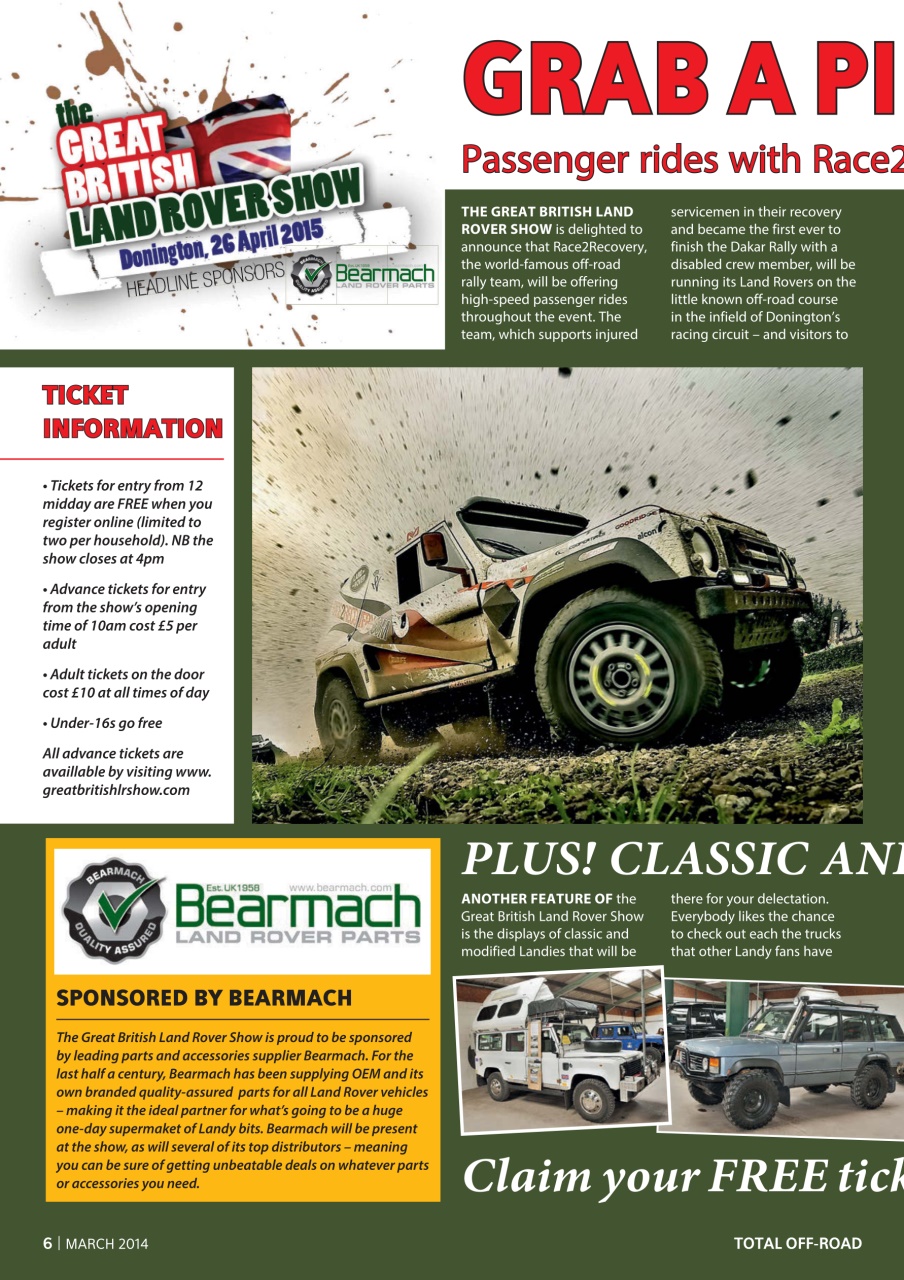 Overlander 4X4 Preview Pages