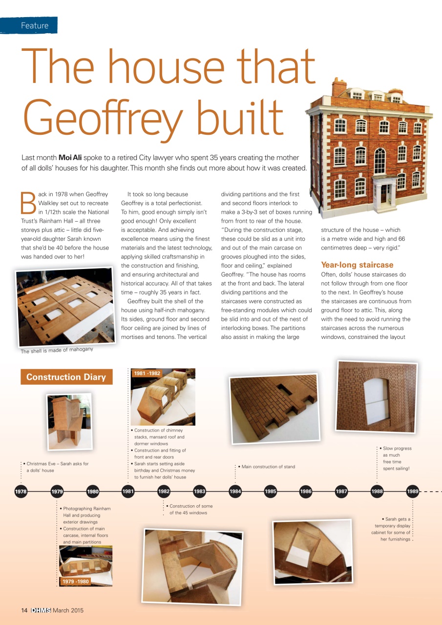 Dolls House and Miniature Scene Preview Pages