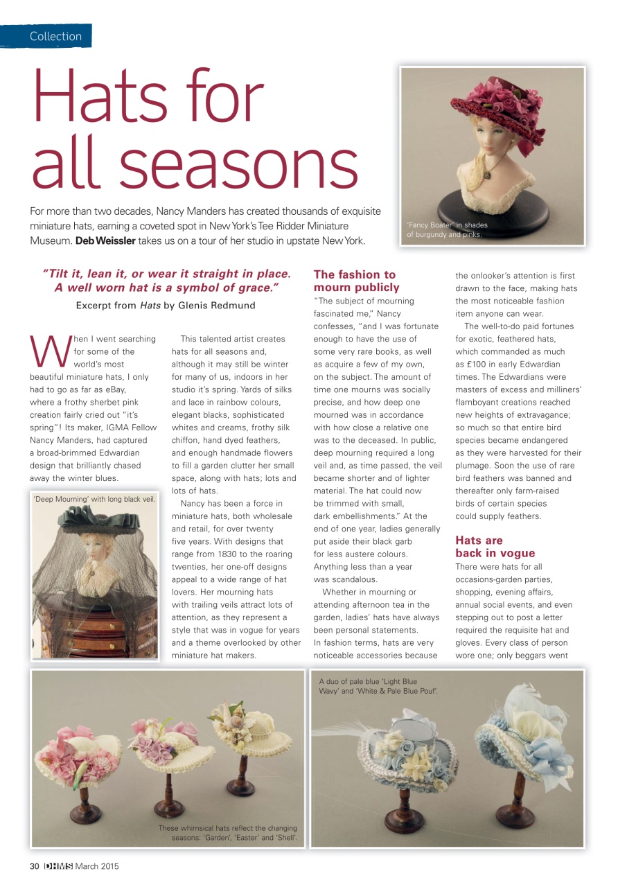 Dolls House and Miniature Scene Preview Pages