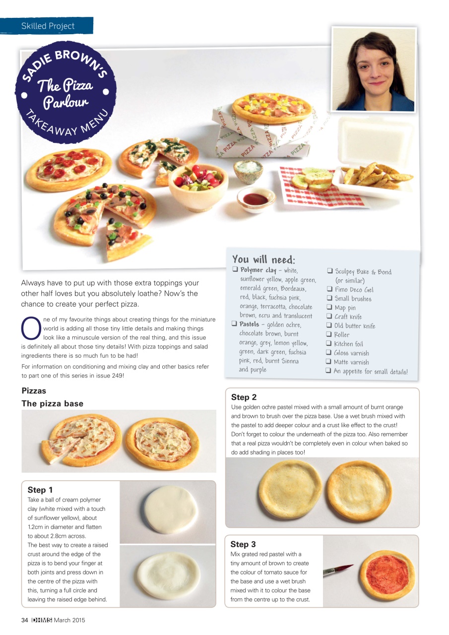 Dolls House and Miniature Scene Preview Pages