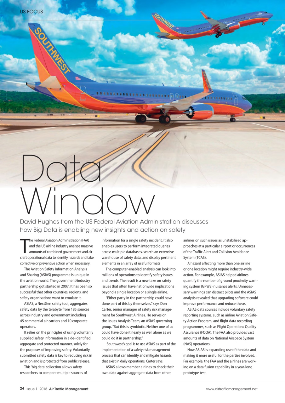 Air Traffic Management Preview Pages