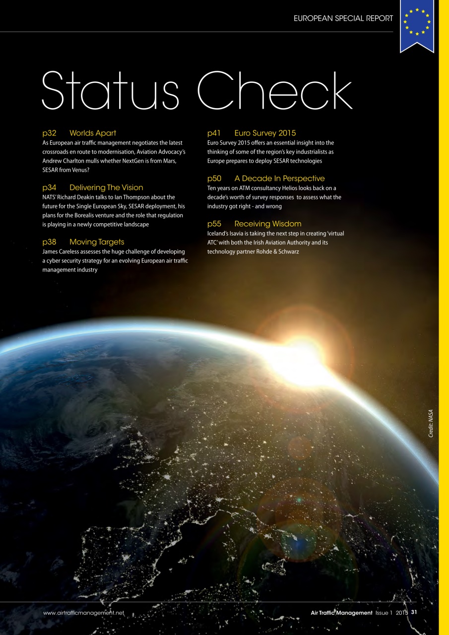 Air Traffic Management Preview Pages