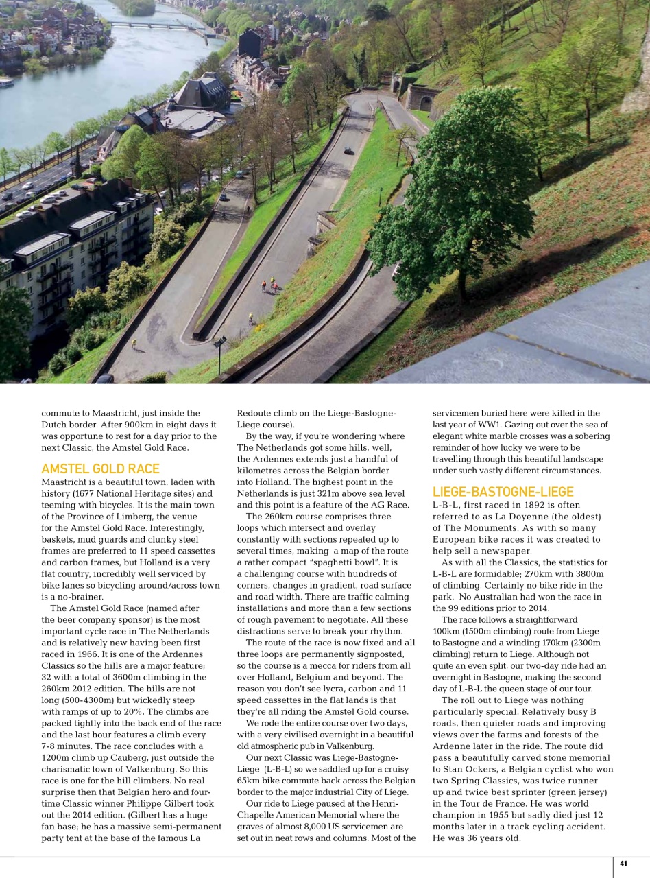 Bicycling Australia Preview Pages
