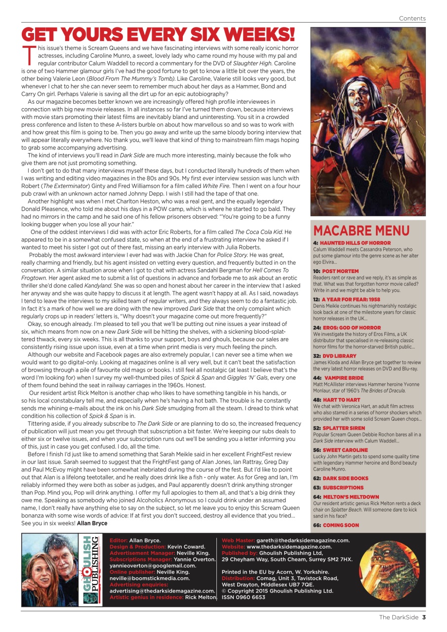 The Darkside Preview Pages