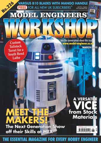 Model Engineer & Workshop Magazine issue March 2015