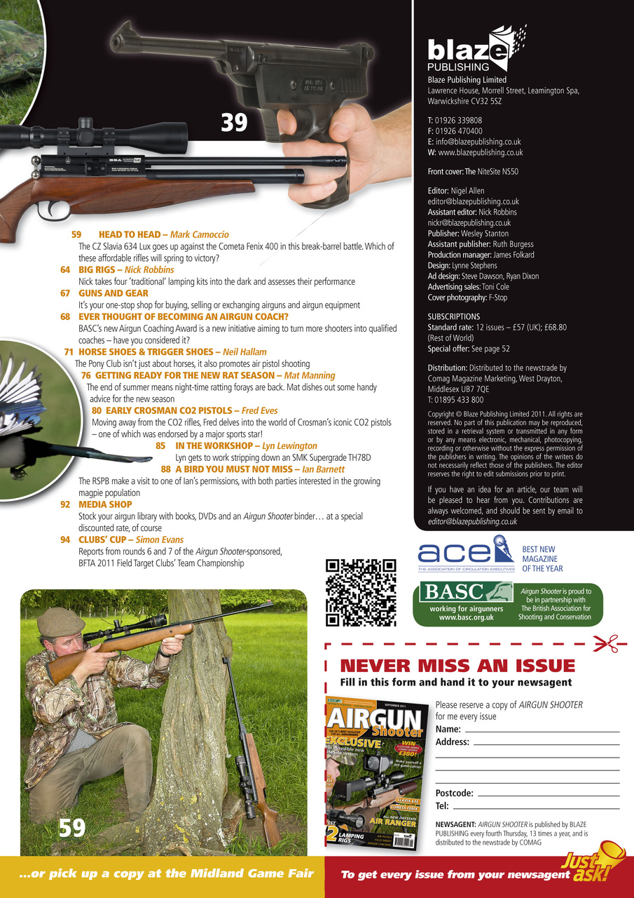 Airgun Shooter Preview Pages