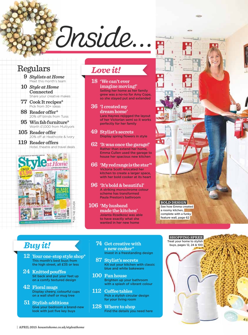 Style at Home Preview Pages