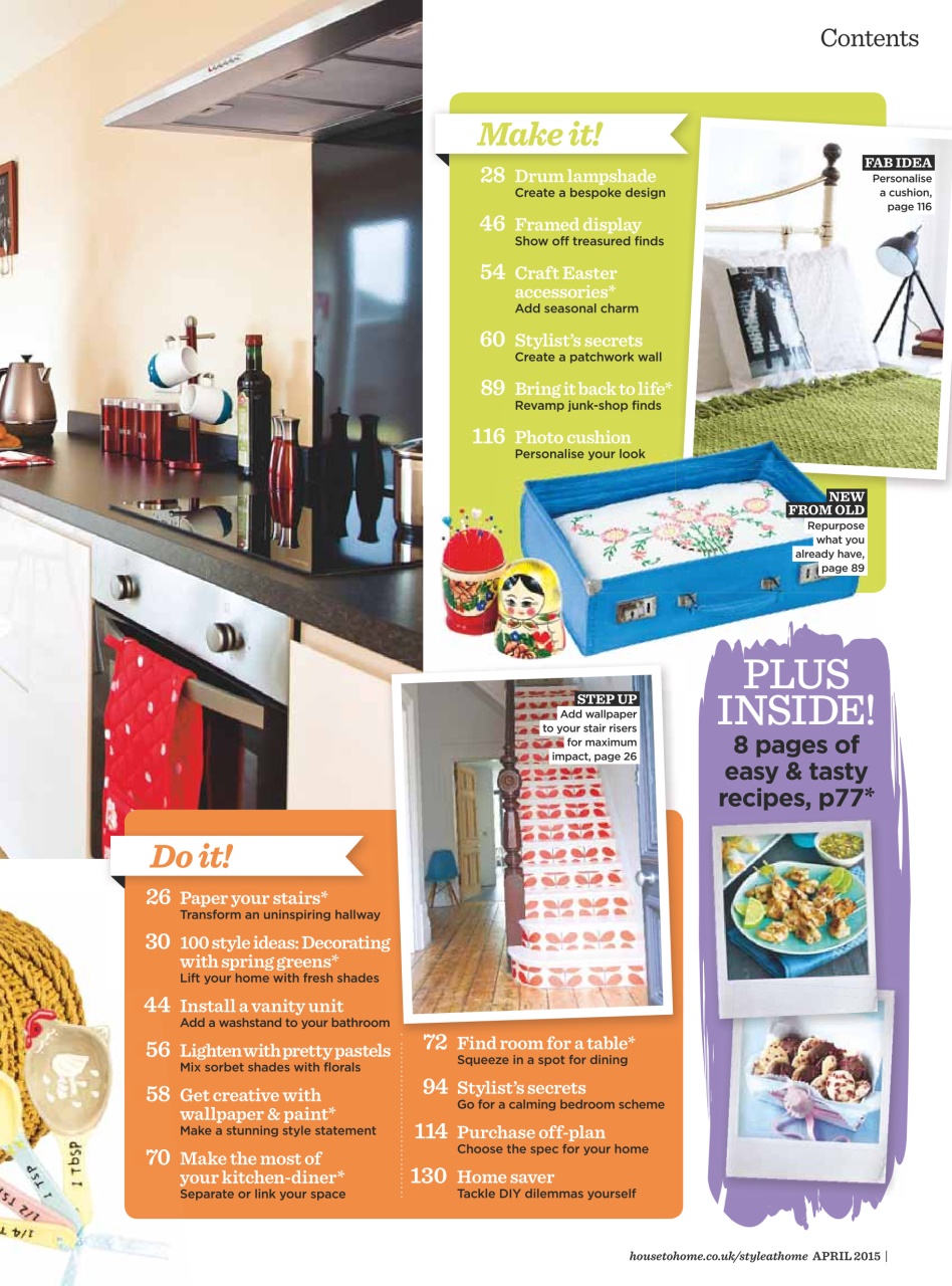 Style at Home Preview Pages