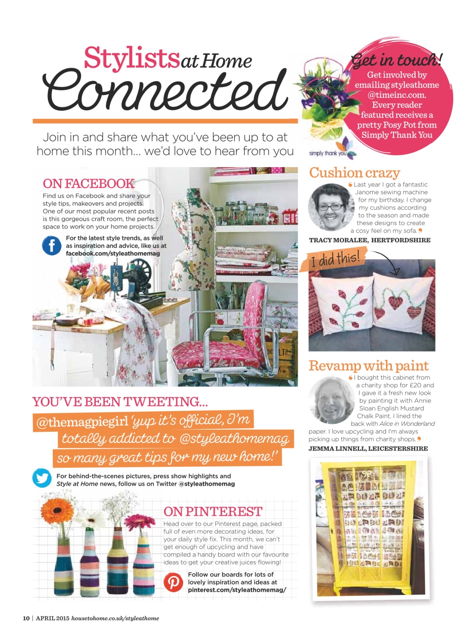 Style at Home Preview Pages