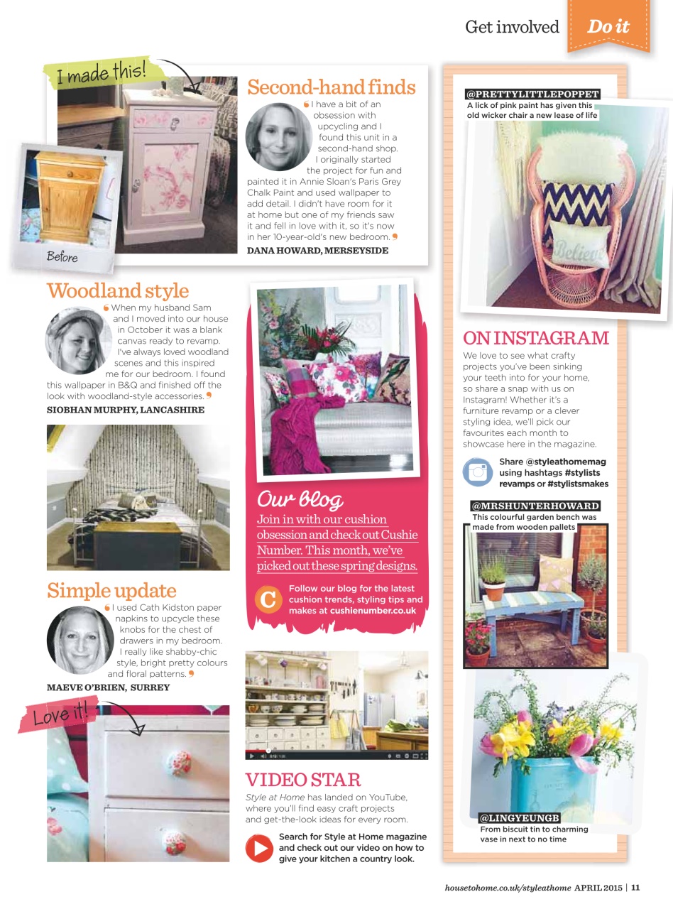 Style at Home Preview Pages