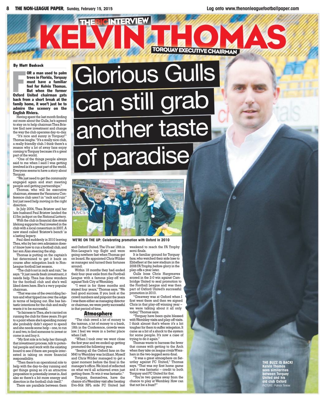 The Non-League Football Paper Preview Pages