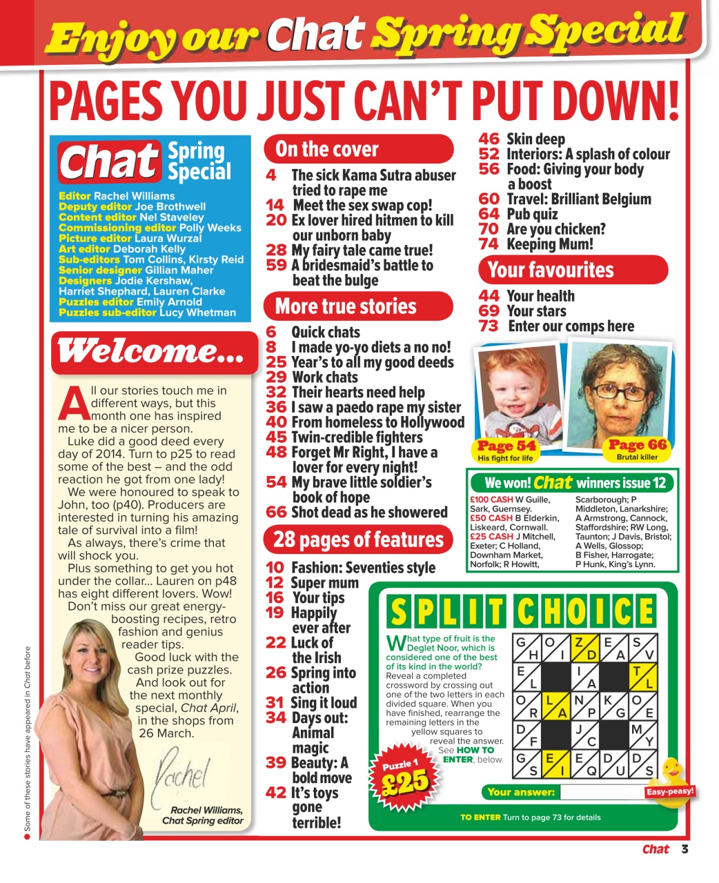 Chat Specials Preview Pages