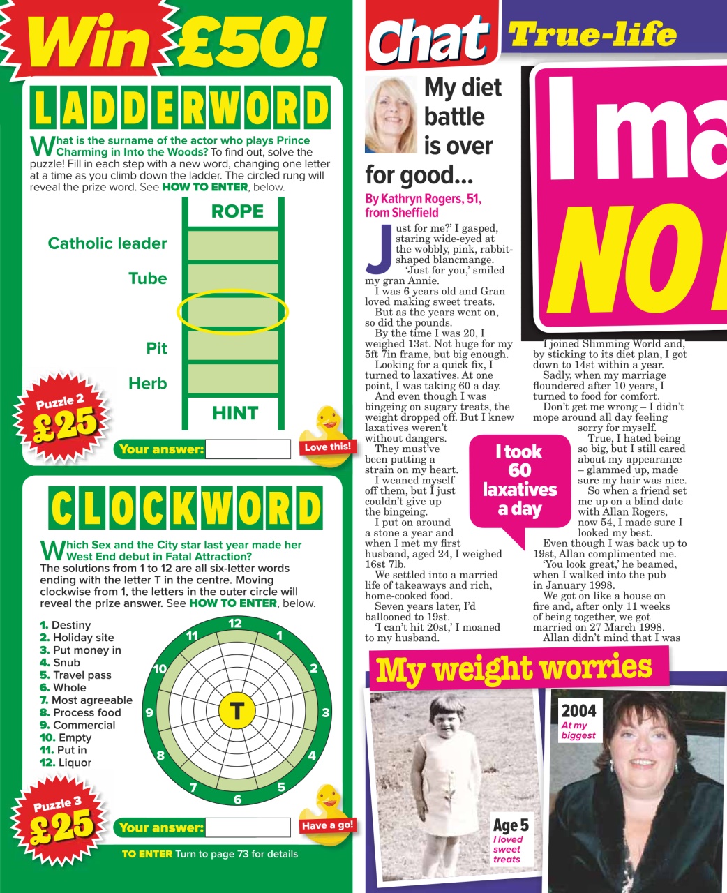 Chat Specials Preview Pages