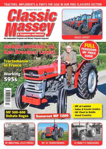 Classic Massey issue No.55 Award Winning 135