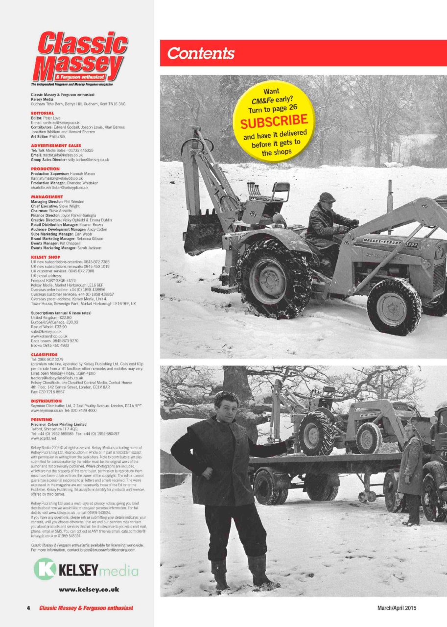 Classic Massey Preview Pages