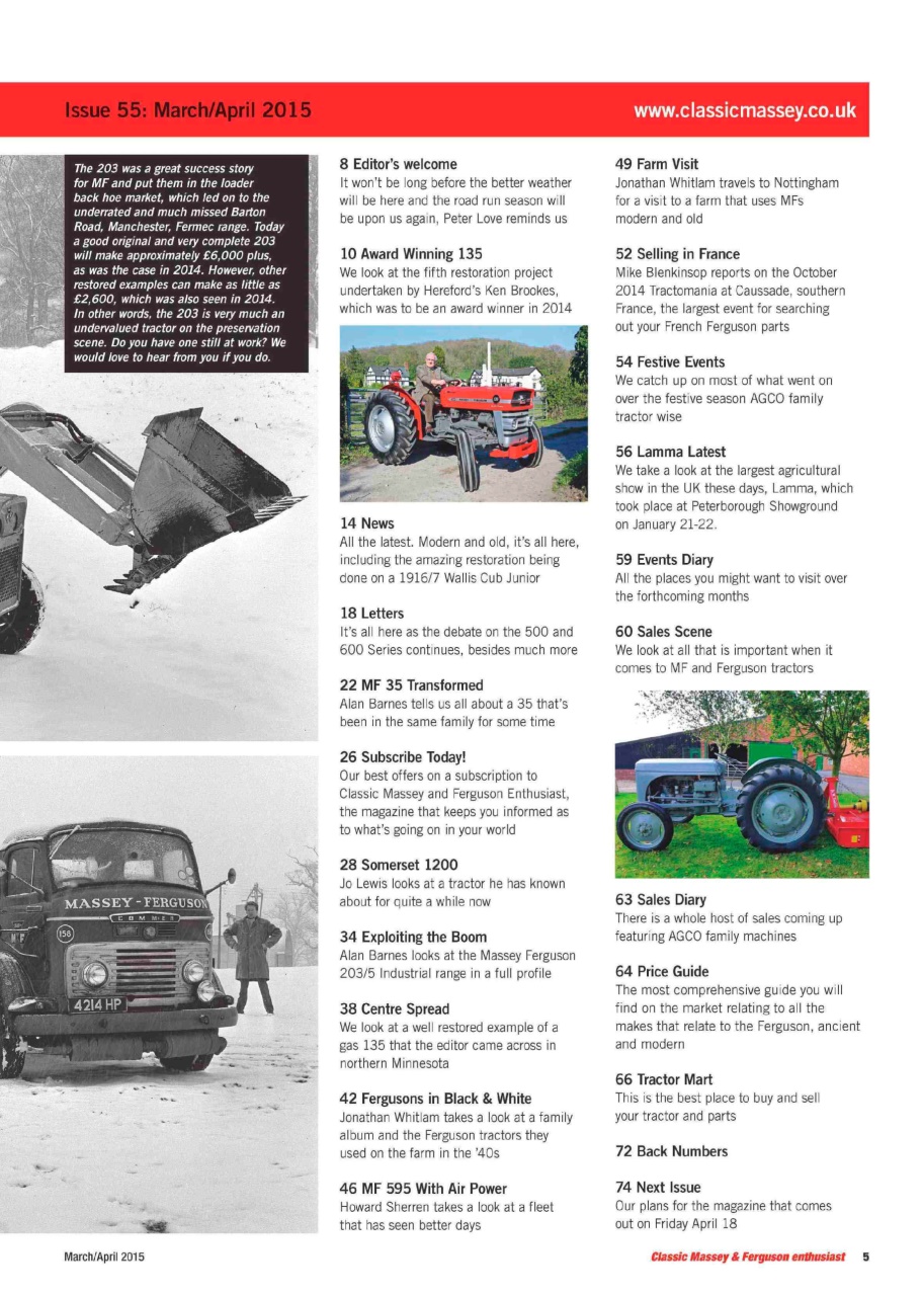 Classic Massey Preview Pages