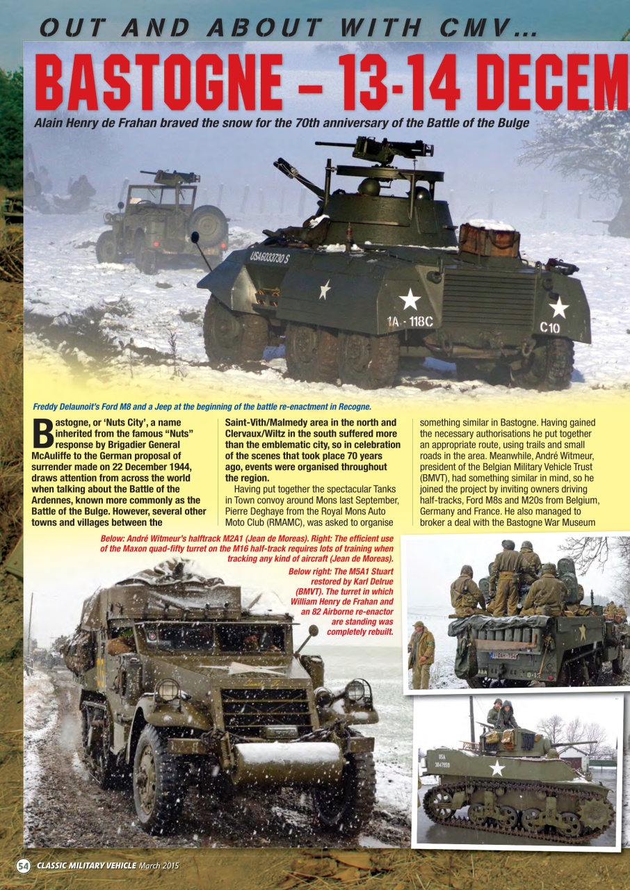 Classic Military Vehicle Preview Pages