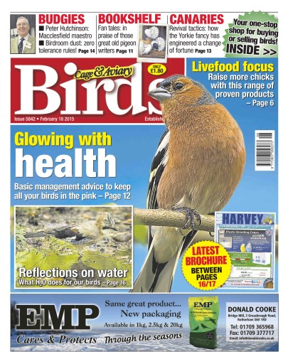 Cage & Aviary Birds issue 