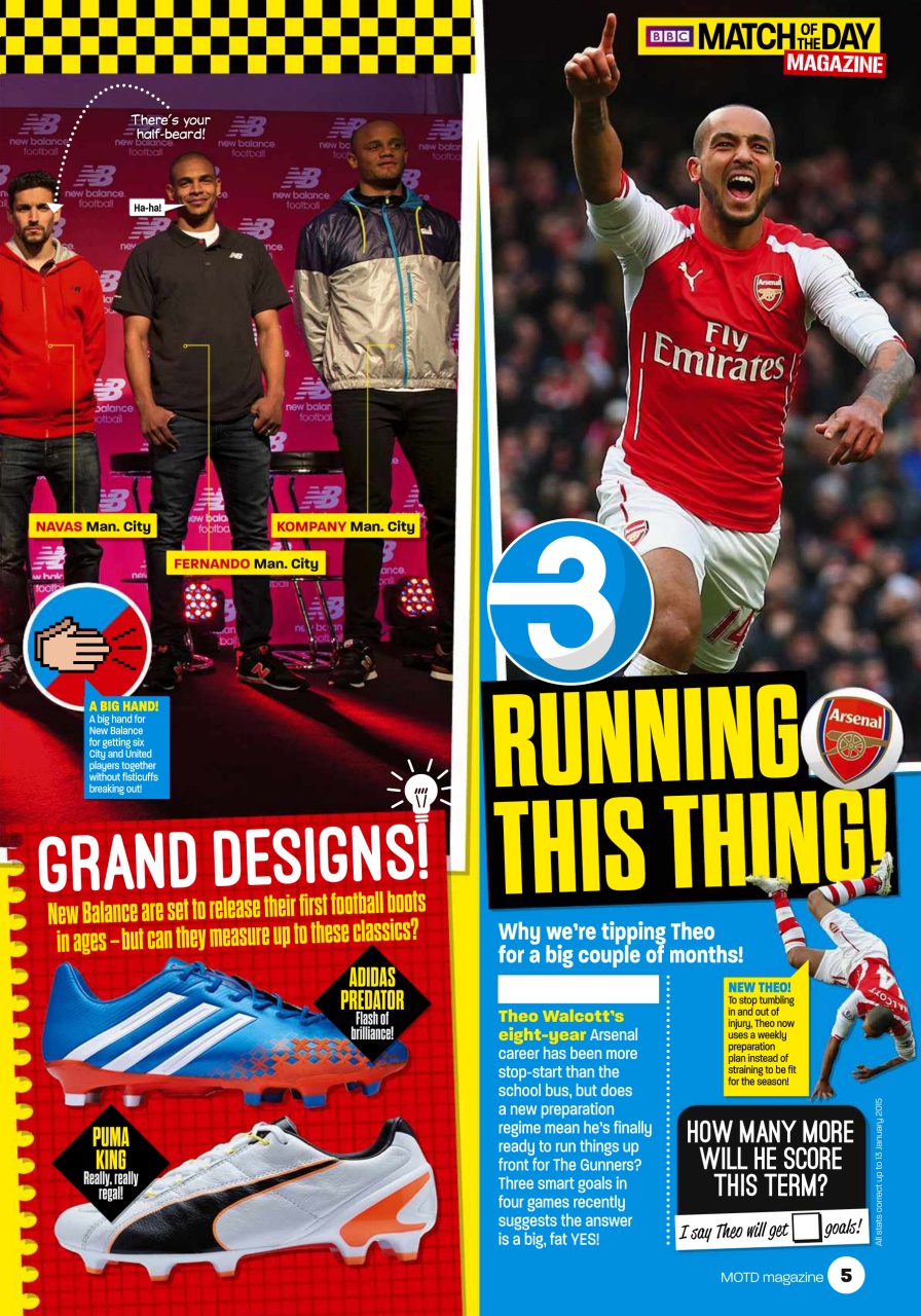 Match of the Day Preview Pages