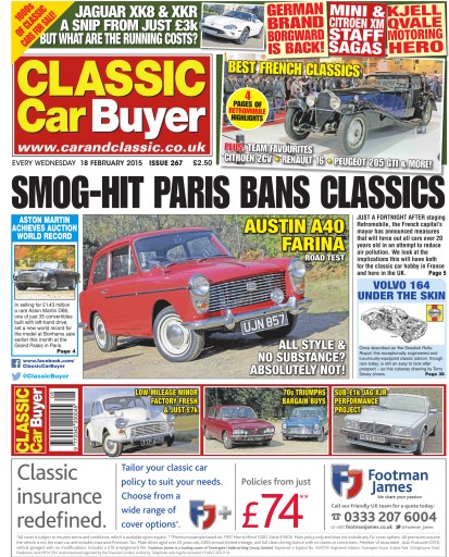 Classic Car Buyer issue 