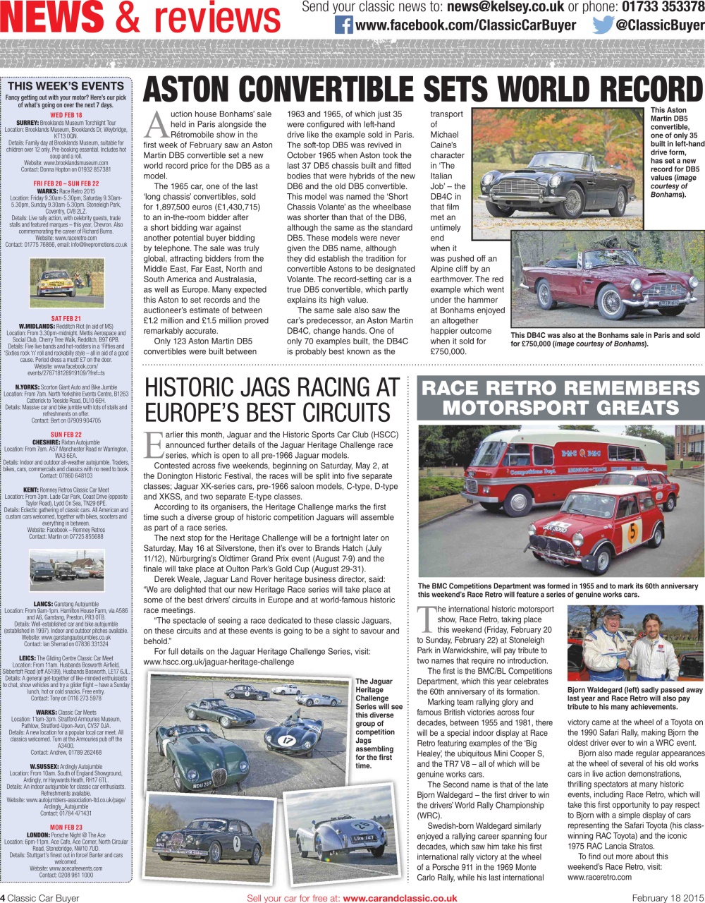 Classic Car Buyer Preview Pages