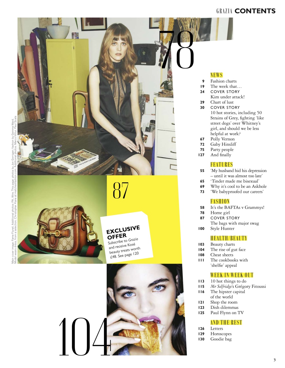Grazia Preview Pages