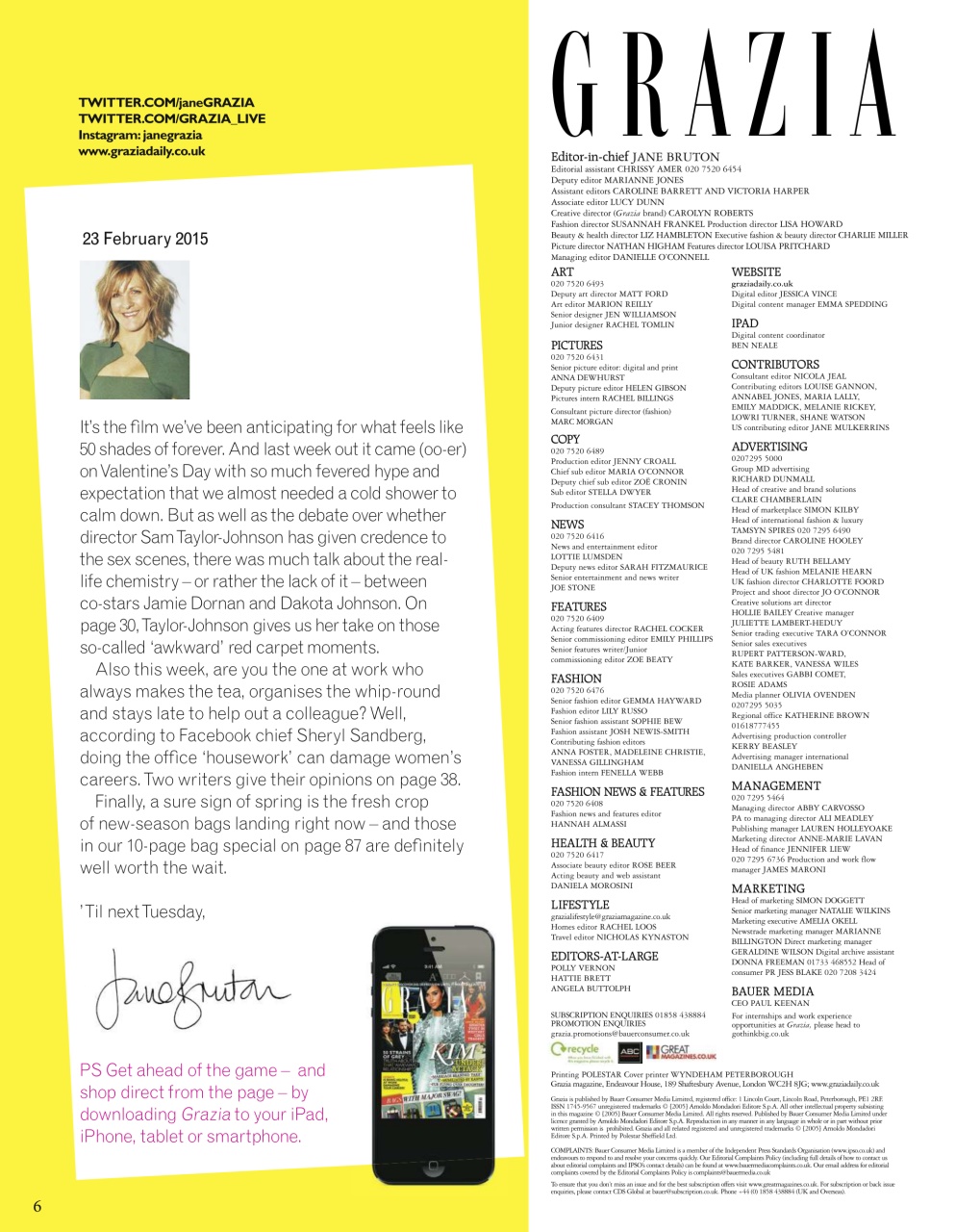 Grazia Preview Pages